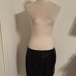 NWT Vintage Y2K Vegan Leather Mini Skirt
